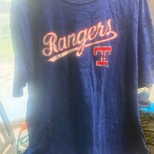 Rangers Fanatics Blue T-Shirt 3XL EUC